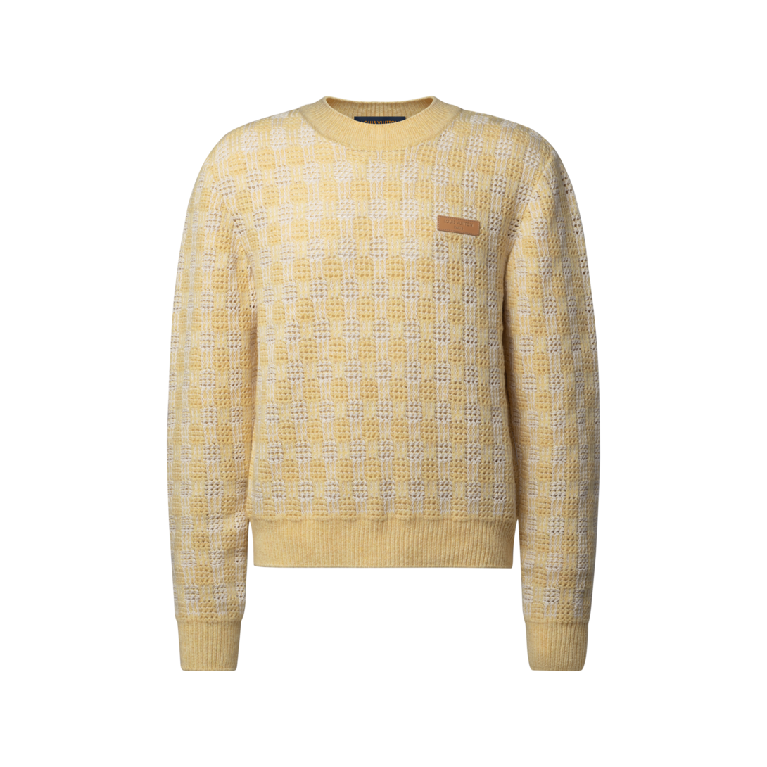 Tweedy Jacquard Crewneck - Men - Ready-to-Wear | LOUIS VUITTON ®